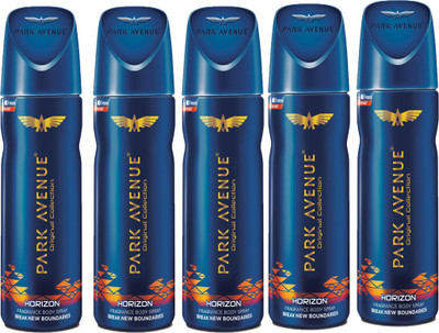 

Park Avenue HORIZON DEODORANT SPRAY 150 ML Deodorant Spray - For Men & Women(150 ml, Pack of 5)