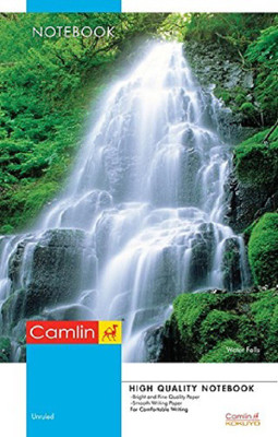 

Camlin A4 Notebook(Kokuyo Ultra Long Notebook - Soft Cover, 160 Pages, 314x194mm, Unruled, White, Pack of 3)
