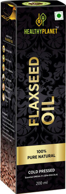 

Healthy Planet Flax Seed Oil Vegetable Oil 200 ml Plastic Bottle