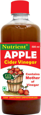 

Nutrient Apple Cider Vinegar With Mother (Raw, Unfiltered, Unpesteurized) Apple Cider Vinegar(Natural Flaver Flavored)