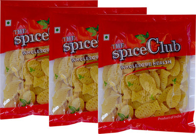 

The Spice Club Pappad Fryums 3D Fish 250g - Pack of 3 - (Crunchy and Tasty, Ready to Fry) - Fryums 750 g(Pack of 3)