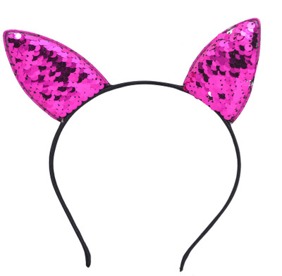 

Jewelz Dark Pink Bunny Headband Head Band(Multicolor)