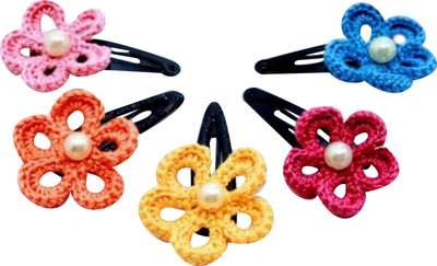 

LA Riyo Crochet Handmade Clip 451 Hair Clip(Multicolor)