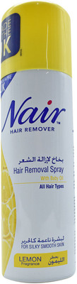 

Nair Hair Remover Hair Removal Spray, Lemon Fragrance - 200ml Spray(200 ml)