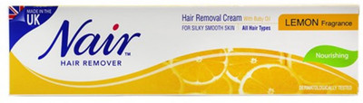 

Nair Hair Remover Hair Removal Cream, Lemon Fragrance - 110g Cream(110 g)