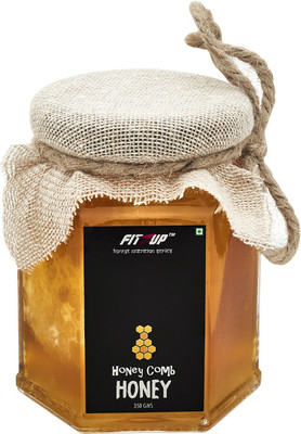 

FitZup Honeycomb Honey, All Natural, No Preservatives and sugar added Jar(350 g)