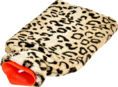 

Equinox EQ-HT-04 Non Electric 2.5 L Hot Water Bag(Leopord Print, Black & White), Black & white;leopord print