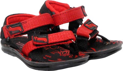 

AIR MAGIC Boys & Girls Velcro Strappy Sandals(Red