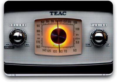 

Gallery 83 radio wallpaper laptop decal 3889 vinyl Laptop Decal 15.6