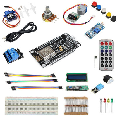 

SunRobotics IOT NODEMCU WIFI BASED STARTER KIT(Multicolor)