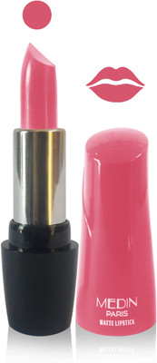 

Medin paris ultra hd elegant colors matte lipstick cosmetics makeup 007 series set of 1 color(pink brown)