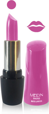 

Medin paris ultra hd elegant colors matte lipstick cosmetics makeup 007 serires set of 1 color(l purple, 5 g)