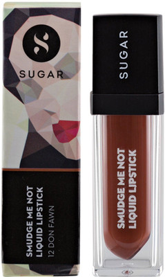 

Sugar Smudge Me Not Liquid Lipstick(Shade No.- 12 Don Fawn (Yellow Brown))