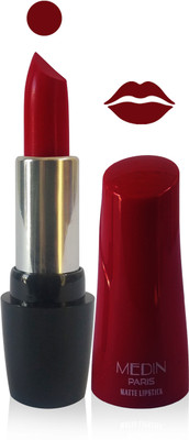

Medin paris ultra hd elegant colors matte lipstick cosmetics makeup 007 series set of 1 color(maroon)