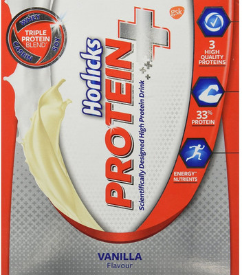 

Horlicks Protein Plus-Health and Nutrition drink - Vanilla Refill Pack 200 g