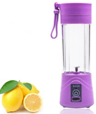 

Limra 7 Photos Portable Electric Fruit Juicer Maker/Blender USB Rechargeable Mini Juicer 380ML 220 W Juicer(Any colour, 1 Jar)