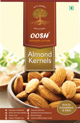 

Oosh Plain Almonds Kernel 250g, Plain Cashew 250g, Walnut Kernel Halves 200g Almonds, Cashews, Walnuts(700 g, Box)