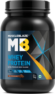 

MuscleBlaze 100% Ultra Premium Whey Protein(1 kg, Rich Milk Chocolate)