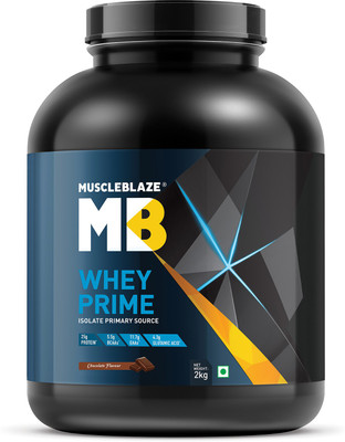 

MuscleBlaze Whey Prime Whey Protein(2 kg, Chocolate)
