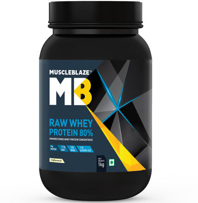 

MuscleBlaze Raw Whey Protein(1 kg, Unflavored)
