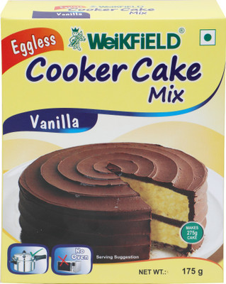 

Weikfield Eggless Cooker Cake Mix Vanilla 175 g