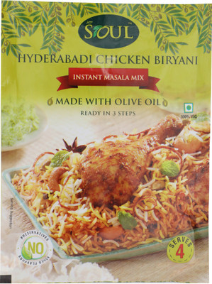 

Soul Hyderabadi Chicken Biryani Instant Masala Mix(65 g)