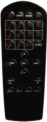 

Vinstar ht-02 home theater Compatible to iBall home theatre remote controller Remote Controller(Black)