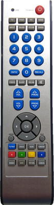 

LipiWorld Moserbaer LCD LED TV Remote Control for Moserbaer LED LCD TV Remote Controller(Silver)