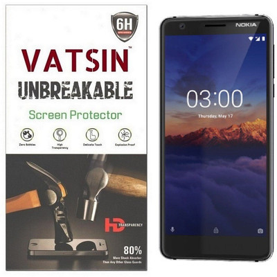 Vatsin Screen Guard for Nokia 3.1 (2018)(Pack of 1)