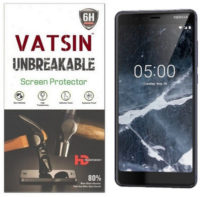 Vatsin Screen Guard for Nokia 5.1 (2018)(Pack of 1)