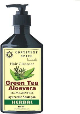 

Continent Spice Khadi Green Tea -Tea Tree Hair Cleanser (500ml) -(SLS-Paraben Free)(500 ml)