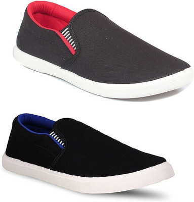

Genial Casuals For Men(Black, Grey, Red:blue