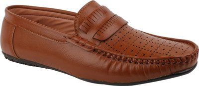 

MILES FOOTWEAR Loafers For Men(Tan, Brown