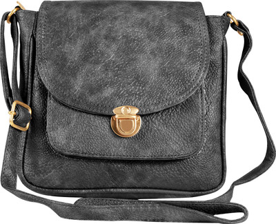 Howdy Women Casual Black Cotton Sling Bag