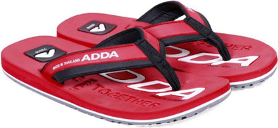 

Adda Slippers, Black red