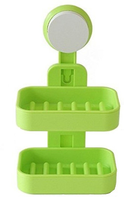 Alpyog Double Layer Soap Holder(Green)