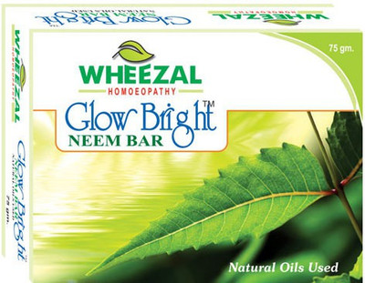 

Wheezal Glow Bright Neem Bar 7g each [ Pack of 4] [ 75gX4 , 300gms](300 g, Pack of 4)