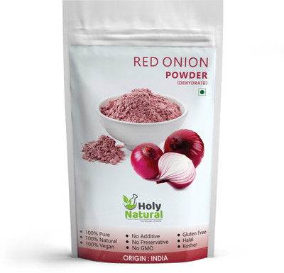 

Holy Natural Red Onion Powder ( Dehydrated) - 100 GM(100 g)