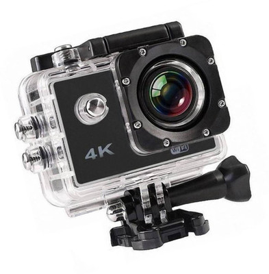

BERRIN Wifi 4K Camera Sports Action Camera Ultra HD at 16 FPS Support 32GB SD Card, Water Resistant Suitable with Android, iOS, Tablet, PC Sports and Action Camera(Black, 16 MP)