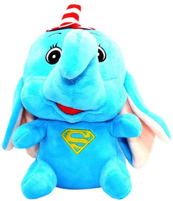 

Healing Crystals India Soft Plus Stuffed Animal Cartoon ToysFor Kids(Boys-Girls) Birthday Gift Baby Showers Home Decoration (Elephant1- 20cm H,135W) - 20 cm(Multicolor)