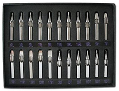 

Gem S.S.Tips Set22pcs Reusable Round Tattoo Needles(Pack of 1)