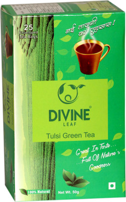 

Divine Leaf Tulsi Green Tea Tulsi Green Tea Bags(25 Bags, Box)