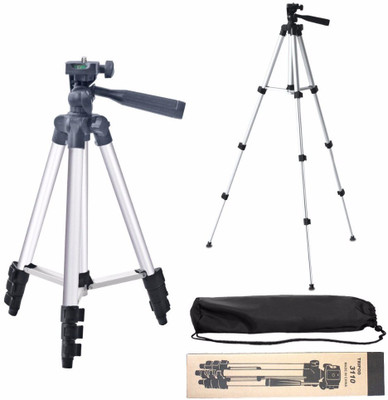 

Piqancy Tripod - 3110 Portable & Foldable Camera - Mobile Tripod With Mobile Clip Holder Bracket , Fully Flexible Mount Cum Tripod , Standwith Three-dimensional Head & Quick Release Plate Only 150 gm + Black Carry Bag for Canon Nikon Sony Cameras Camcorde