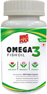 

Bigflex Omega 3 Fish Oil (60 Softgels Capsules(60 No)