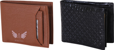 

Martell Men Multicolor Artificial Leather Wallet(4 Card Slots), Brown