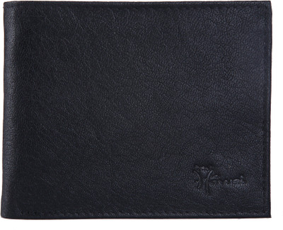 

Hawai Men Black Genuine Leather Wallet(6 Card Slots)