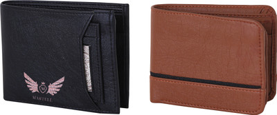 

Martell Men Multicolor Artificial Leather Wallet(4 Card Slots), Black