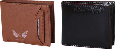 

Martell Men Multicolor Artificial Leather Wallet(4 Card Slots), Brown