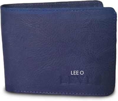 

LEE O Men Blue Artificial Leather Wallet(5 Card Slots)
