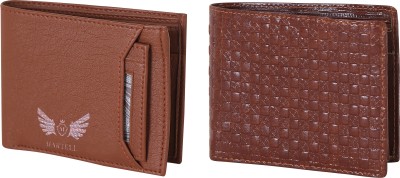 

Martell Men Brown Artificial Leather Wallet(4 Card Slots)